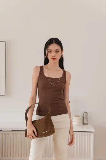 Truffle Tank Top เสื้อกล้ามปักโลโก้ chuuchop